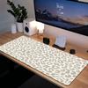 XLXXL Computertastatur und Mauspadd Beige Braun Leopard Büro Zuhause Gaming-Setup Gaming-Schreibtischzubehör Teppich Mauspadd