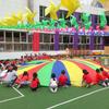 Rainbow Play Parachute with Ocean Balls