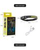 Rechargeable LED Induction Headlamp: Strong COB Light for Night Fishing and Outdoor Use