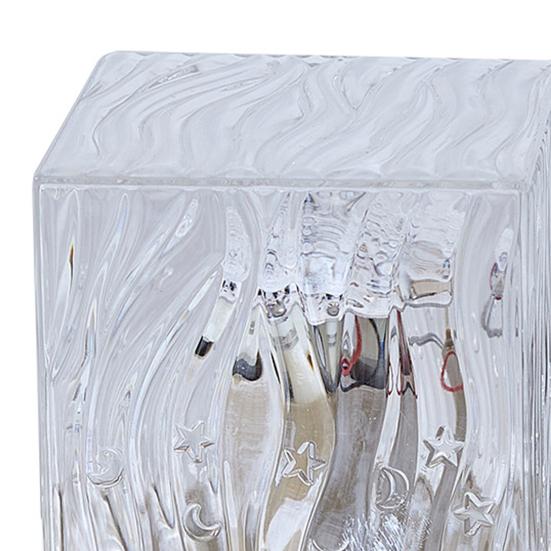 Aurora Projektor Nachtlicht Umgebungsbeleuchtung mit Fernbedienung Wiederaufladbar Tragbar Wasserwelleneffekt LED Lampe für Wohnzimmer Party Deko