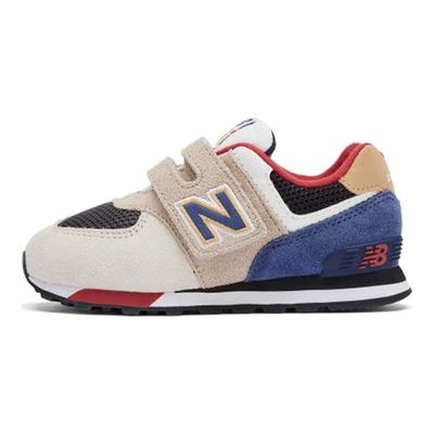 Comfortable Durable Low-Top Walking Shoes Baby Shoes Beige Dark-Blue IV574LC1