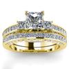Charm Partnerringe Romantische Damen Rote Strassringe Set Trendige Herren Edelstahl Keltischer Drachenringe Ehering Schmuck