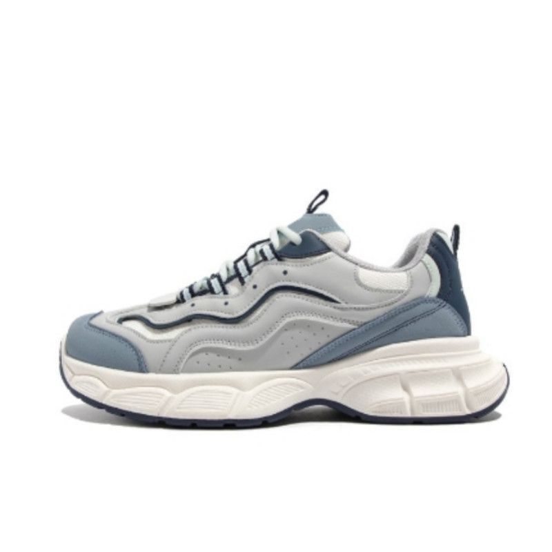 Pin Dad Shoes Women's 2025 New Autumn and Winter Platform Versatile Women's Shoes Heightening Casual Shoes Mesh Breathable Sneakers
