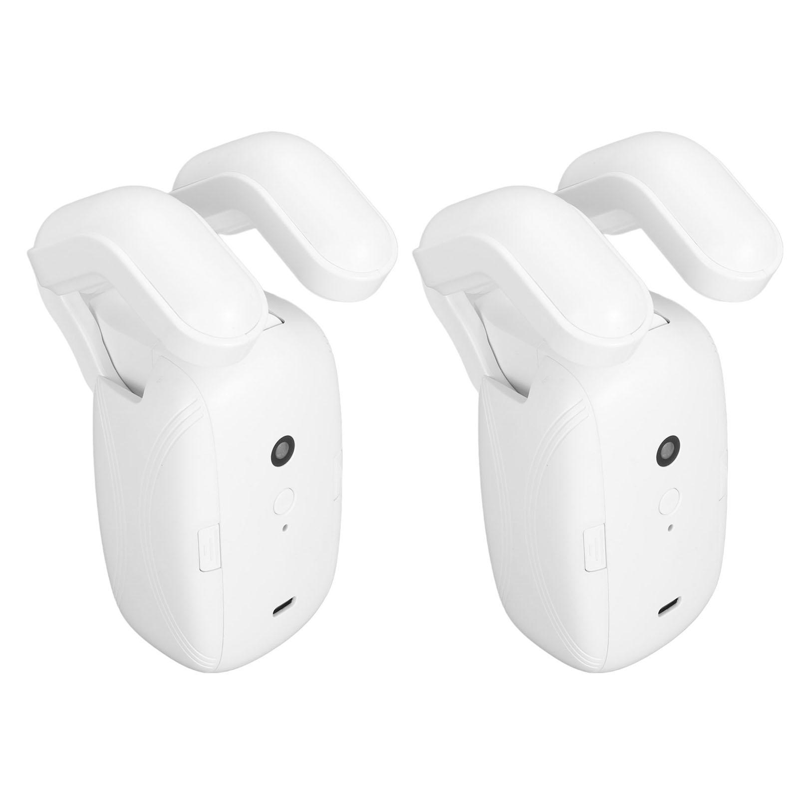 

Automatic Curtain Opener and Closer, 2PCS Quiet Smart Curtain Motor with Timer & Temperature and Light Sensor for Home, Voice Control APP R