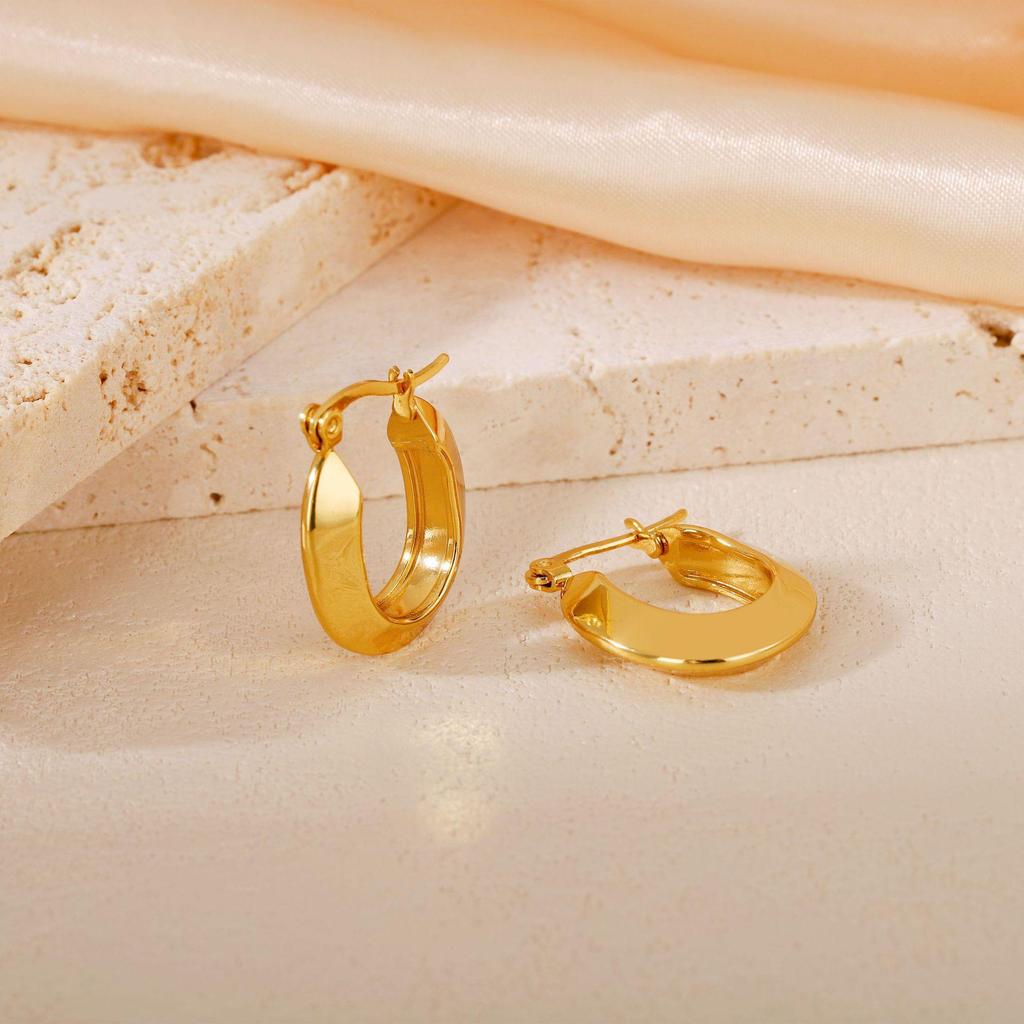 2025 Luxury Titanium Steel Earrings - No Fade, High-End Feel