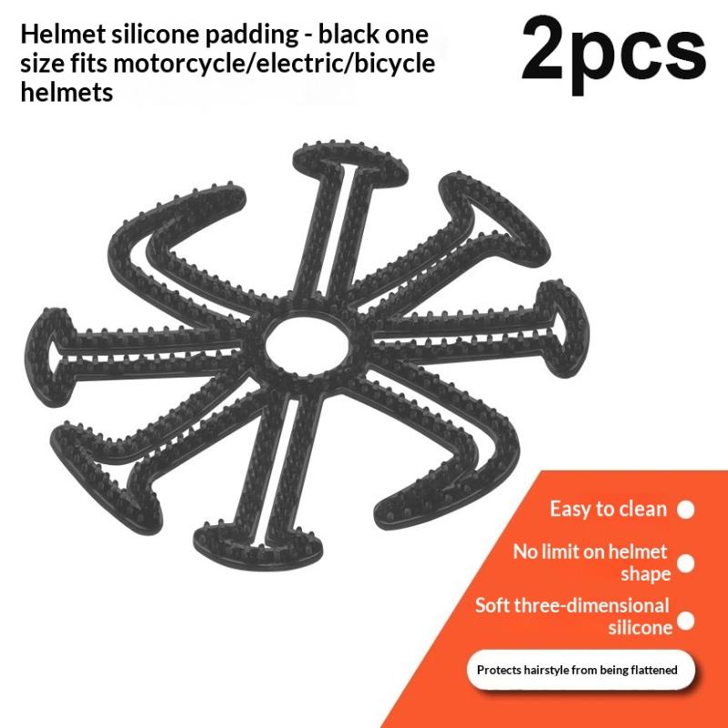 Riding Cushion Ergonomic Helmet Liner with Breathable Silicone Pad for Cycling Enthusiasts
