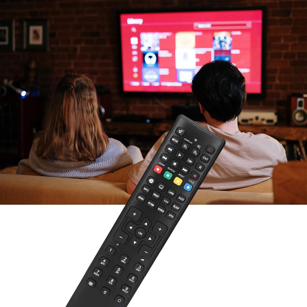 Convenient and Ergonomic Design RC1208 Remote Control for MEDION MD30297 MD20255 MD20294 MD21080 MD21106 Television