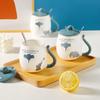 Heyu Xi Playful Time Ceramic Coffee Mug