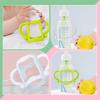 Set of 2 Universal Baby Bottle Baby Bottle Wide Mouth Heat Soft Easy to Baby Bottle Accessories Handles, Grips, Grips, Multi-Color, Multi-Function,