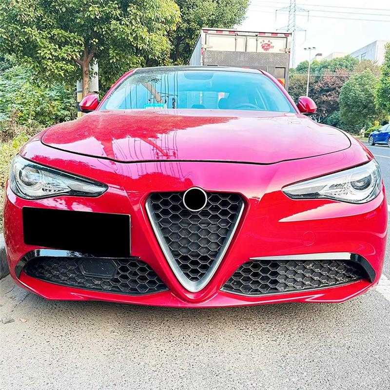 Vordere Windabweiser-Luftauslass-Spoiler-Abdeckung für Alfa Romeo Giulia 2015-2025 Standardzubehör-Edition