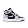 Air 1 Retro High OG Grade School 'Shadow 2.0' (Unisex) Schwarze / Hellgraue / Weiße Kinder-Basketballschuhe 575441 035