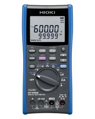 HIOKI DT4282 Digital Multimeter, True RMS, 60,000 Counts, 1000V AC/DC, 10A, Made In Japan