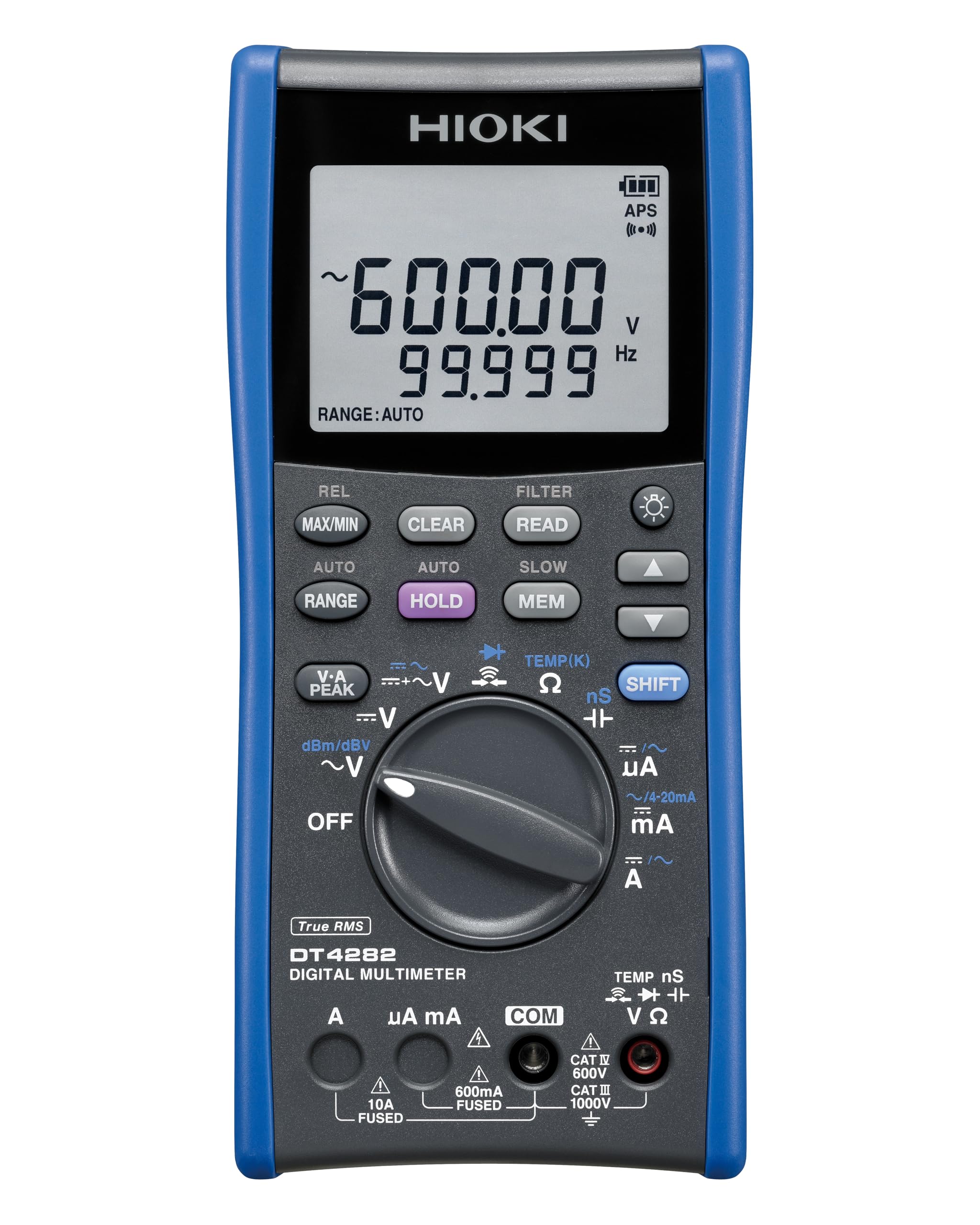 

HIOKI Цифровий мультиметр DT4282 Тестер DMM Зроблено в Японії (ХІОКІ) (Топ-модель) синій