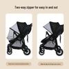 Universal Baby Stroller Mosquito Net and Sunshade Cover – Windproof, Foldable, Full Coverage