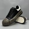 Cross-Border Fashion, Little White Shoes, Sports Shoes, Autumn Men'S Shoes, Leather Thick-Soled Simple And Versatile Men'S Casual Shoes, Rubber Shoes