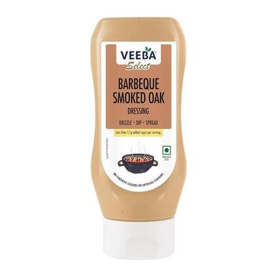 Veeba Barbeque Smoked Oak Dressing 310g | No Synthetic Colours | No Artificial Flavours |Drizzle | Dip | Spread |