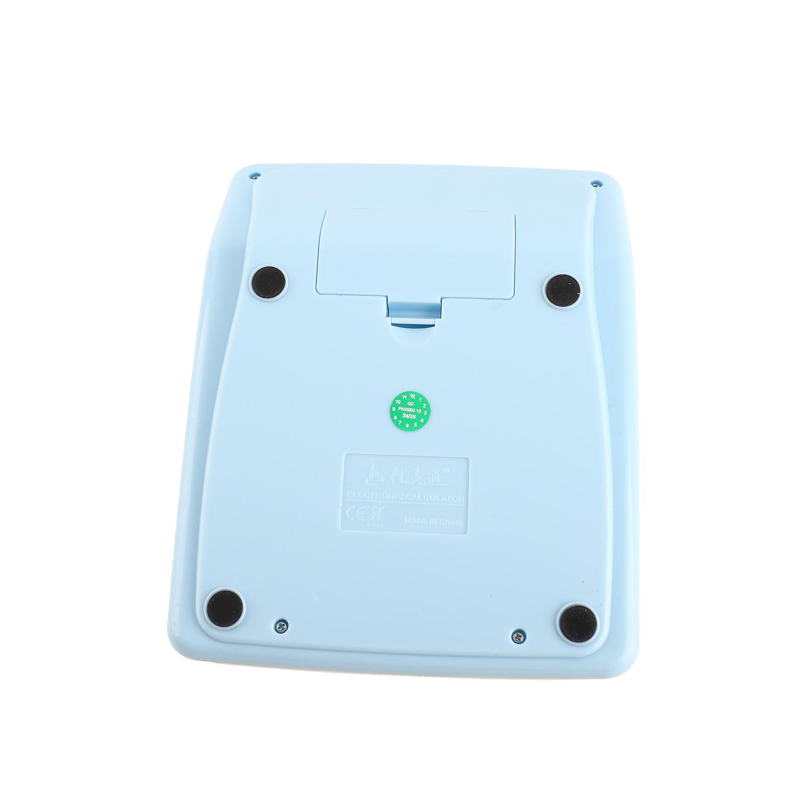 

Musical Desktop Calculator 12 Digits LCD Display Electronic Calculator Counter Big Buttons with Music Piano Play Time