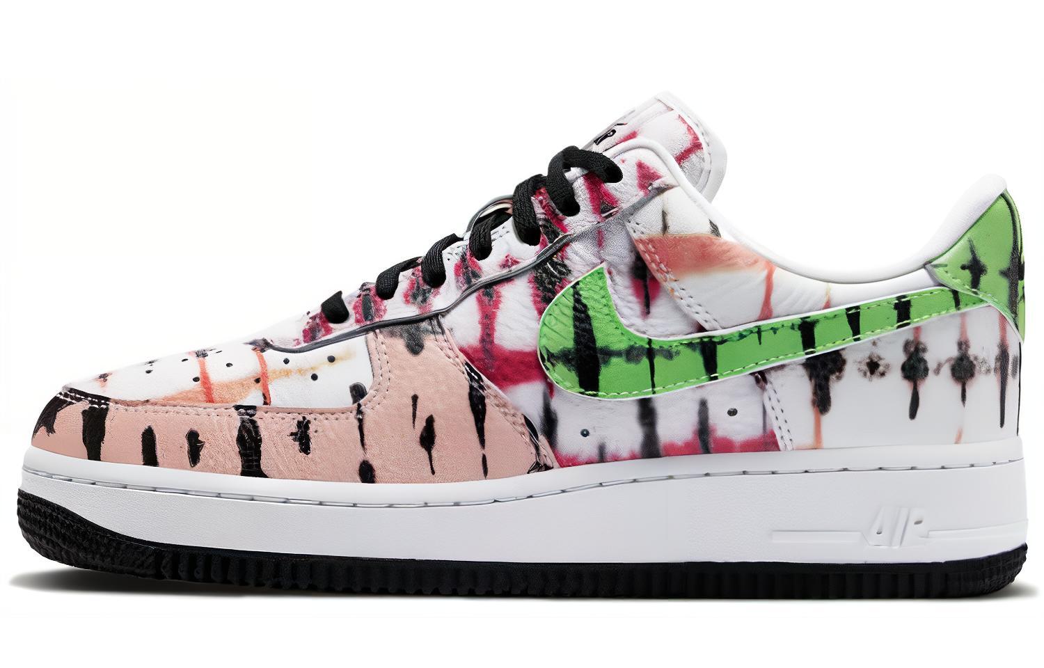 

Nike Air Force 1 Black Tie Dye Women s CW1267-101 36