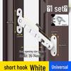 Child Safety Window and Door Lock: Universal Windproof No-Punch Limiter for Inward & Outward Opening Windows