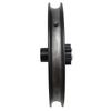 14 Inch 14X2.125 Disc Brake 6-hole 6200 Bearing Reinforced Iron Front Wheel Hub for Driving Electric Folding Car