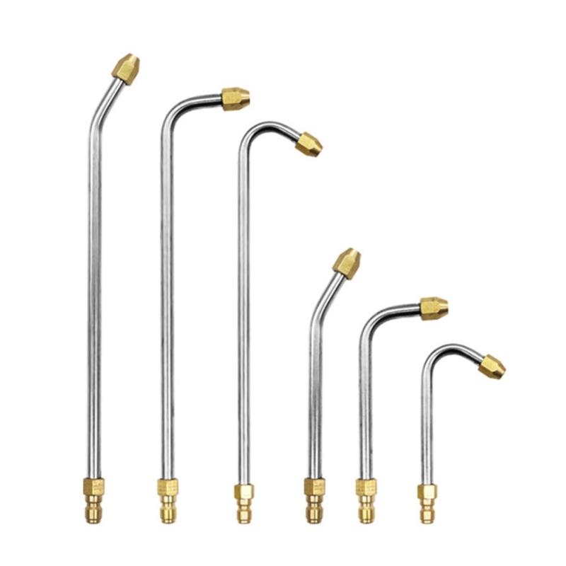 30°/90°/U Stainless Steel with 1/4inch Quick Connection Power Washer Lances Pressure Washer Extension Wand Accessories