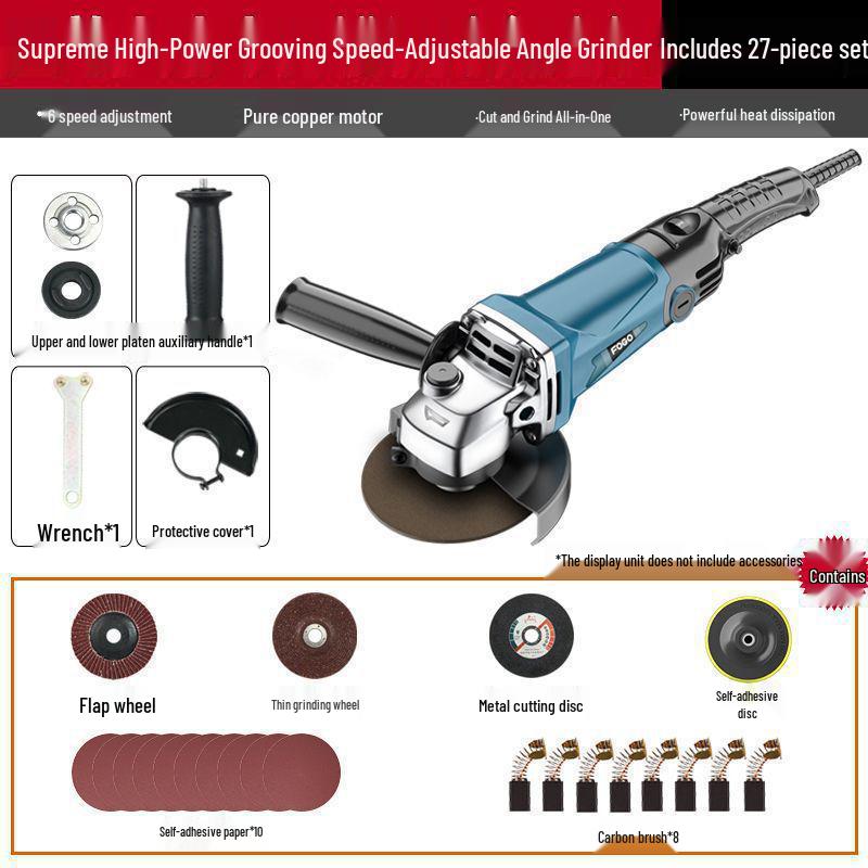 Fugle Multifunctional Angle Grinder & Polisher - Household Hand Tool