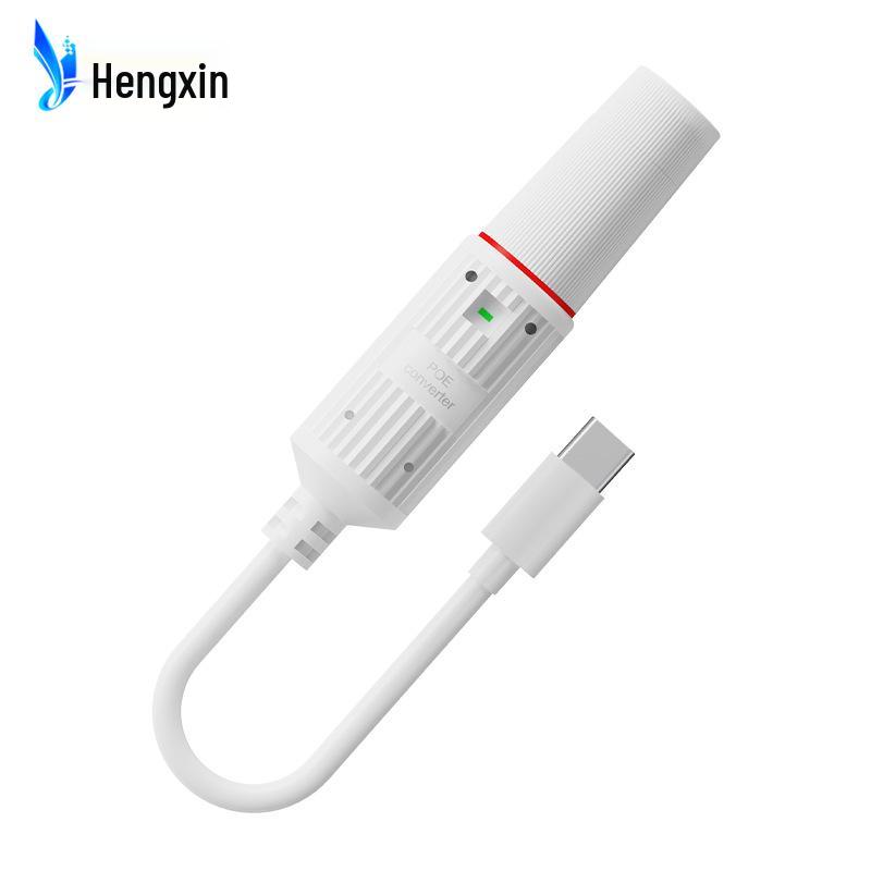 48V to 5V 2.4A POE Converter for WiFi Camera & Tablet with Type-C Port