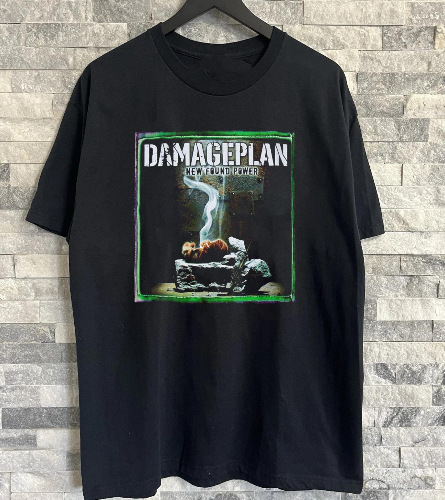 Damageplan  New Found Power T Shirt Full Streetwear Harajuku S