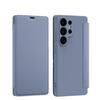 Samsung S25 Ultra/S24 Plus/S23 Leather Case: Imitation Liquid Skin, Solid Color, Card Slot, Precise Cutouts, Anti-Drop Protection