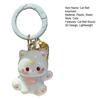 Keychain Pendant Three-dimensional Cat Bell Sound Keyring Keys Bags Phone Lanyard Versatile Hanging Ornament
