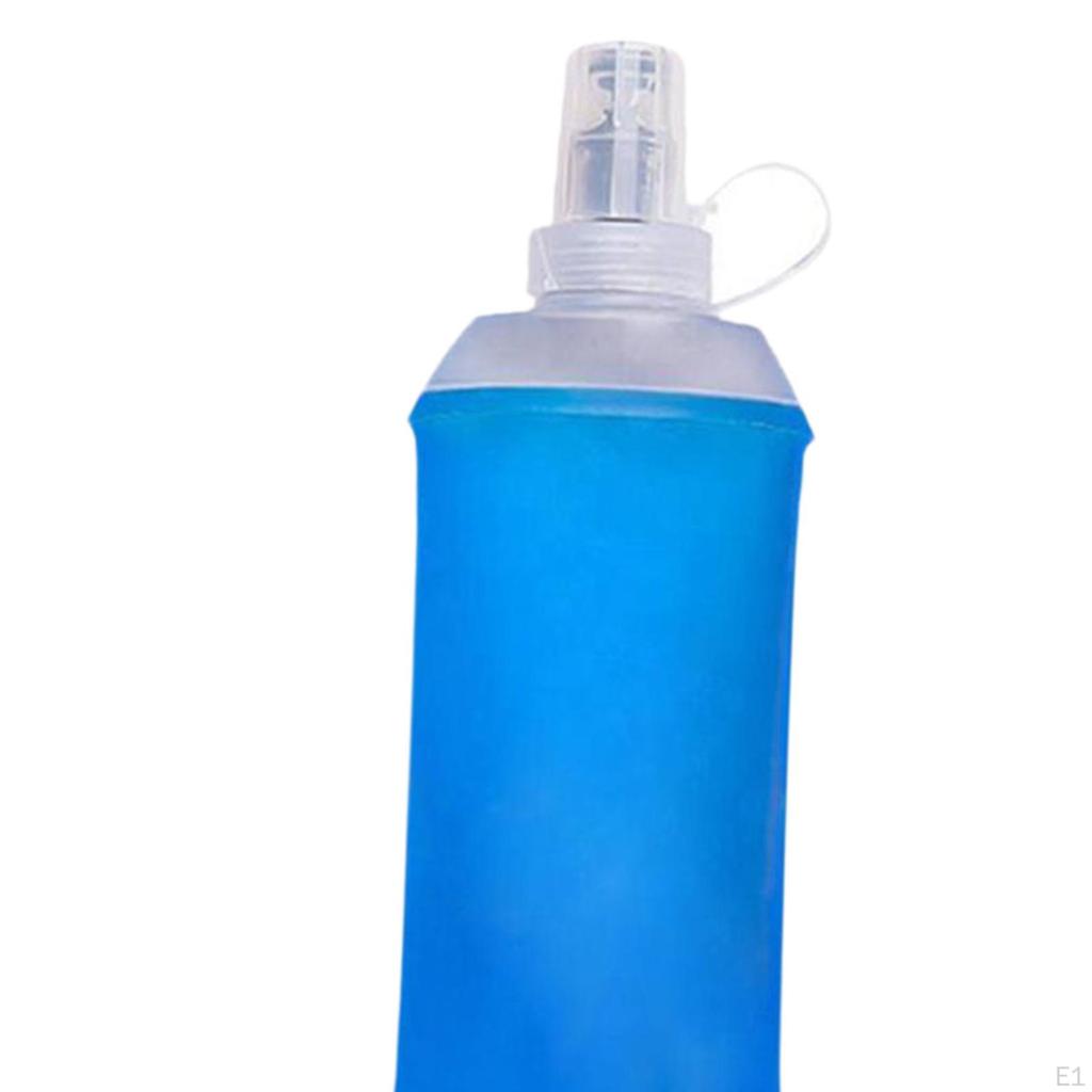 2x Soft Flask, TPU Water Bag Practical Handheld Multifunction Foldable Bottle
