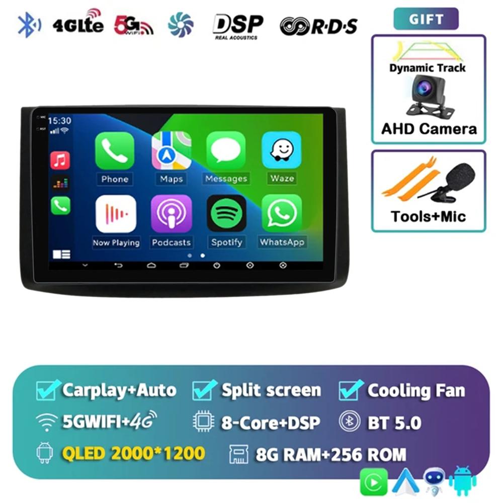 Android 14 Car Radio Multimedia Video Player For Chevrolet Aveo T250 2006 - 2012 Carplay Multimidia Videospeler DSP 4G NET