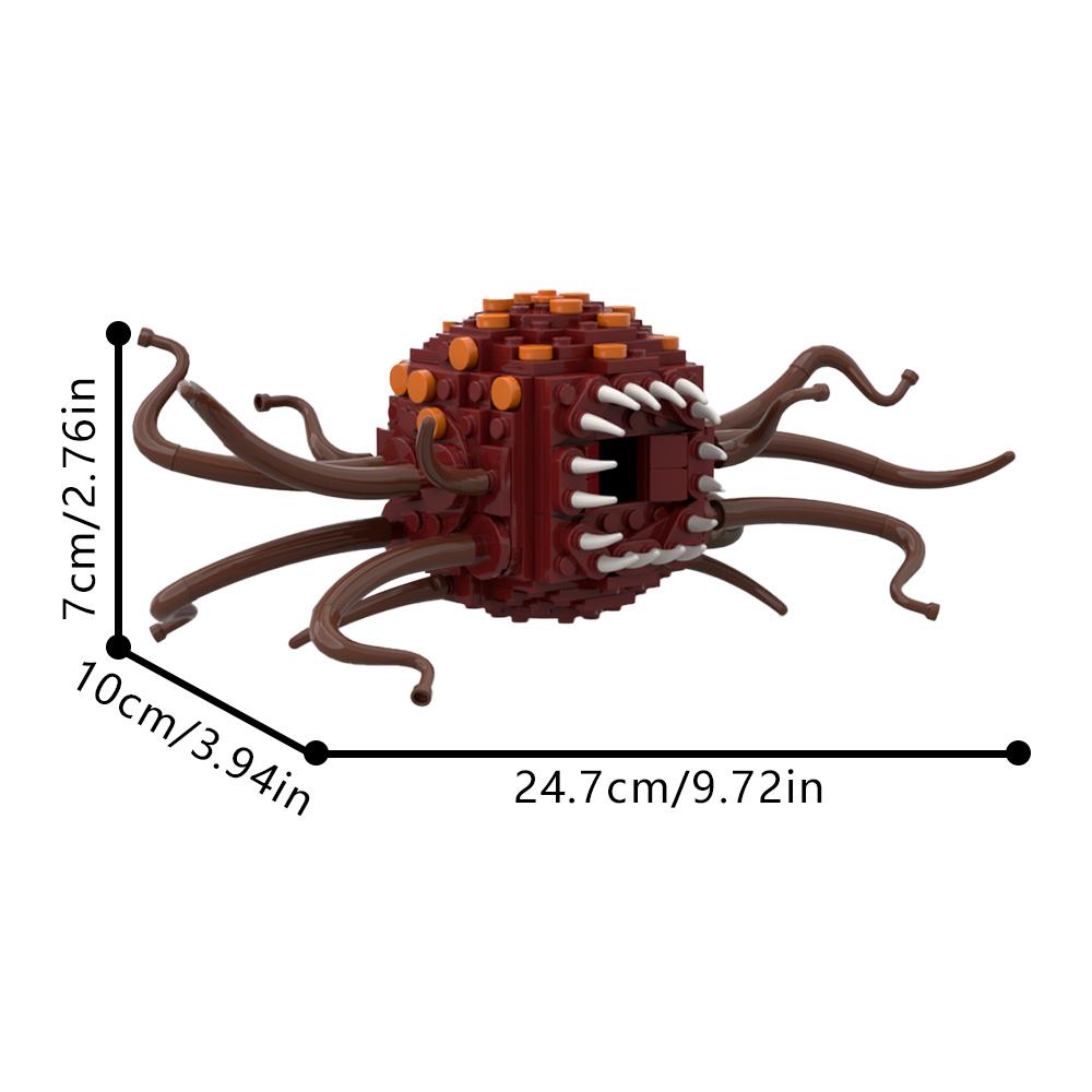 MOC Space Wars Monsters Rathtar Building Blocks Alien Octopus Creatures Rathtar Creative Bricks Assembly Toys Kids Birthday Gift