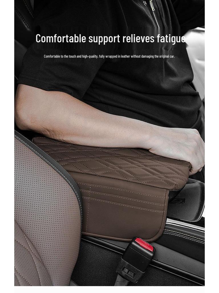 BYD Tang Armrest Cover: DMI/EV Center Pad Heightening & Protective Interior Modification