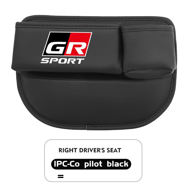 Car Seat Gap Storage Box Leather Organizer with Cup Holder For Toyota Crown GR GM Corolla YARIS Auris C-HR Hilux Vios Prius