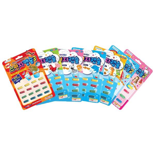 

Набор из 3 капсул-губок, популярные корейские игрушки.