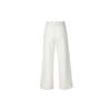 Nike Pantaloni casual largi din fleece Phoenix cu talie înaltă și șnur, pluș, pentru femei, partea inferioară a corpului, Roșu-Lemn deschis FN3623-104