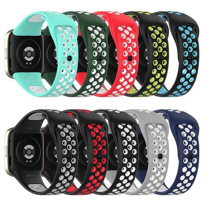 Watchband Sport Silicone Strap For Redmi Watch 3 Bracelet Two-Color Wrist Band