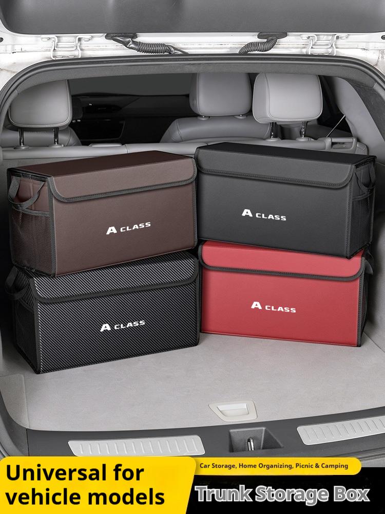 For Mercedes-Benz A Class Car Trunk Foldable Storage Box Multi-Purpose Storage Organizer Bag Large-Capacity Stowing Tidying Bag