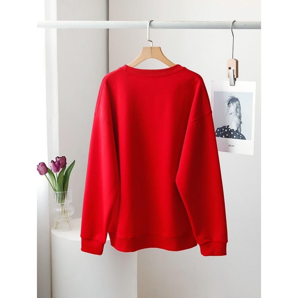 DIMANAF 2024 новые весенние женские толстовки и свитшоты больших размеров с длинными — фото 4