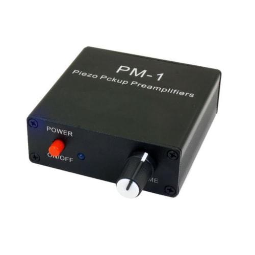 Kriccekal DC5V 6.35mm Guitar Piezo Contact Pickup Preamp for Guitar, Violin, Cello, Kalimba, Harp, Banjo, Mandolin, and Ukulele