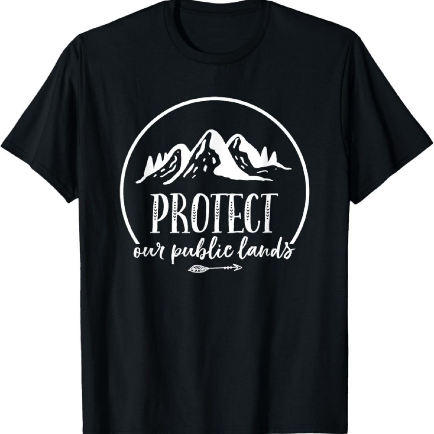 

Protect Our Public Lands Shirts XXXXXL чёрный