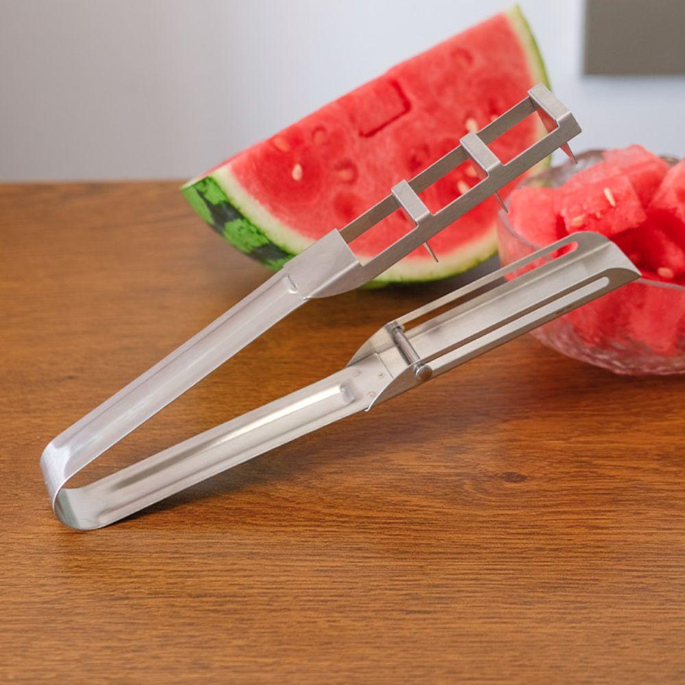 304 Stainless Steel Watermelon Cube Cutter Anti-corrosion Fruit Splitter Watermelon Slicer Party