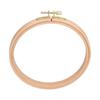 2pcs 6 Inch Embroidery Hoop Beech Wood Embroidery Frame Cross Stitch Hoop  For Art Craft