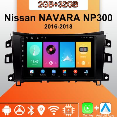 Autoradio Android Carplay pour Nissan NAVARA NP300 2016-2018 Lecteur multimédia Unité principale Stéréo Navigation GPS BT WIFI 2 + 32GB