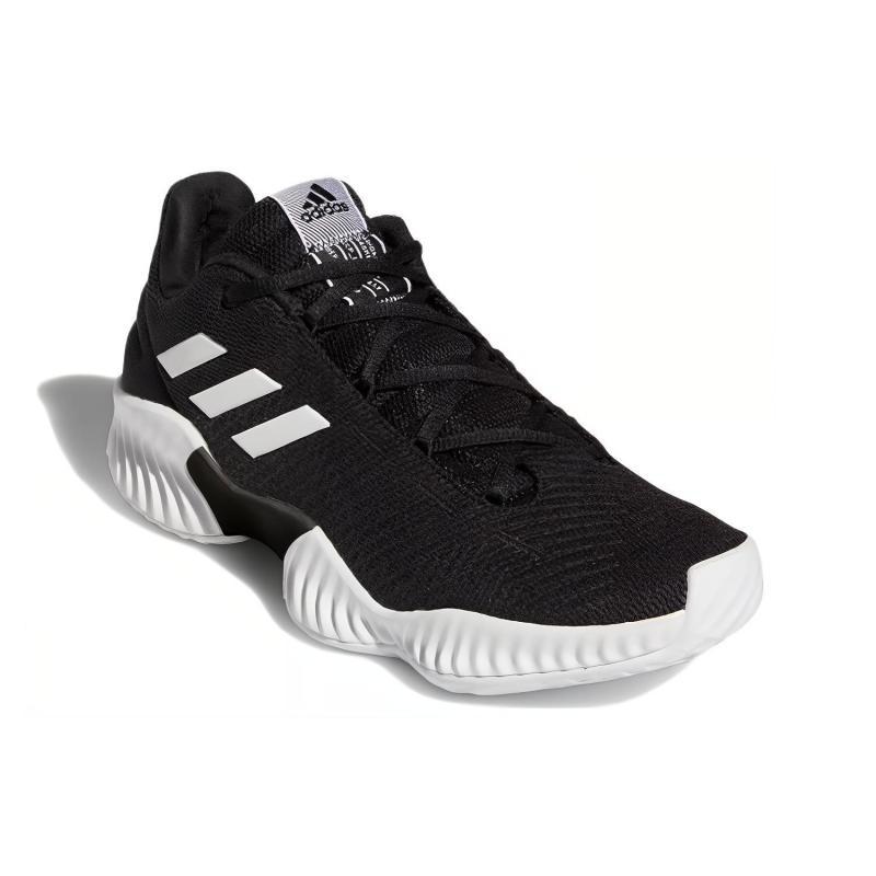 Adidas Pro Bounce 2018 Low Black White Sneakers FW5747