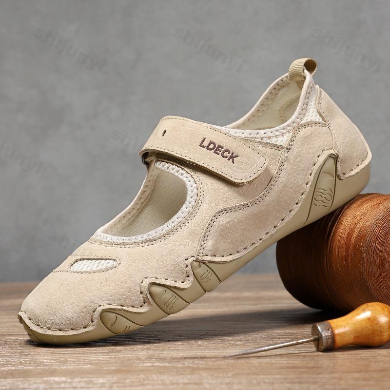 Damen Leder Freizeitschuhe 2026 Herbst Bequem Outdoor Mary Jane Hohe Qualität Damen Sneaker Bequeme Flache Schuhe Freizeitschuhe