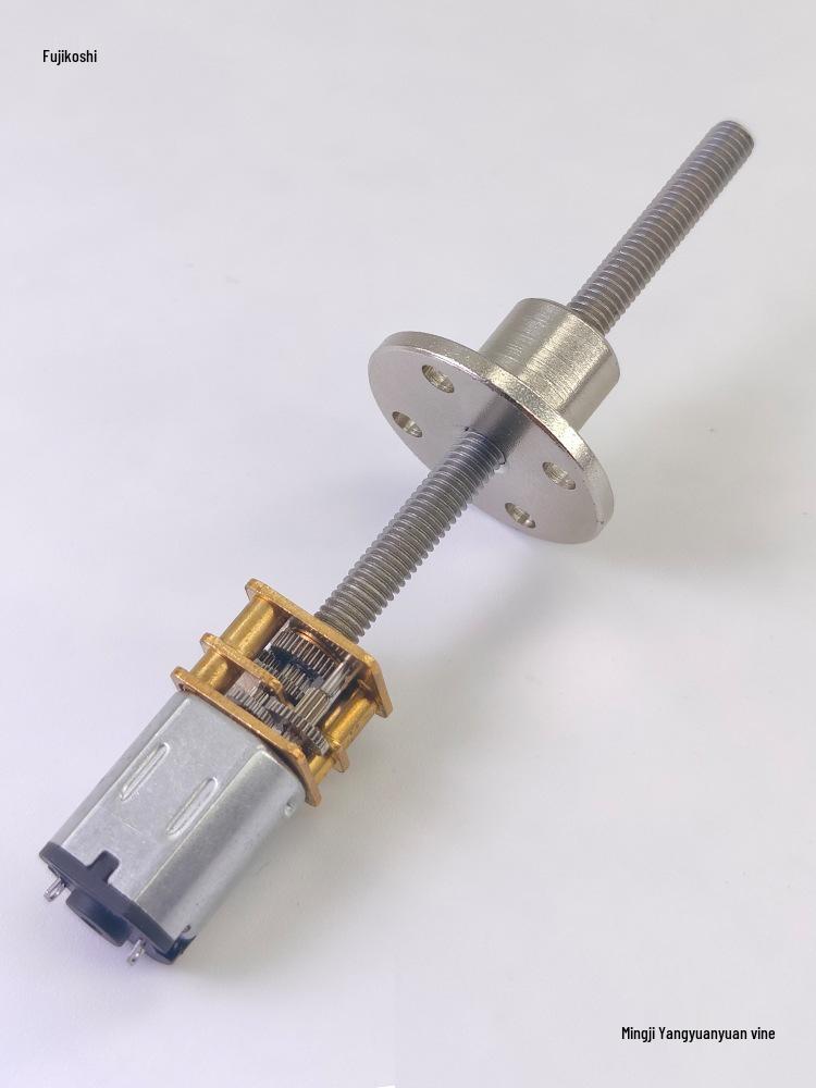 

Мотор-редуктор N20 з подовженим валом M4 No Flange Nut-12V-Other RPM-Contact for Details