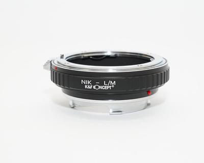 Nikon AI Leica M Mount Adapter with Lens Cloth K&F Lens-L/M Nf-lm (KFLM)