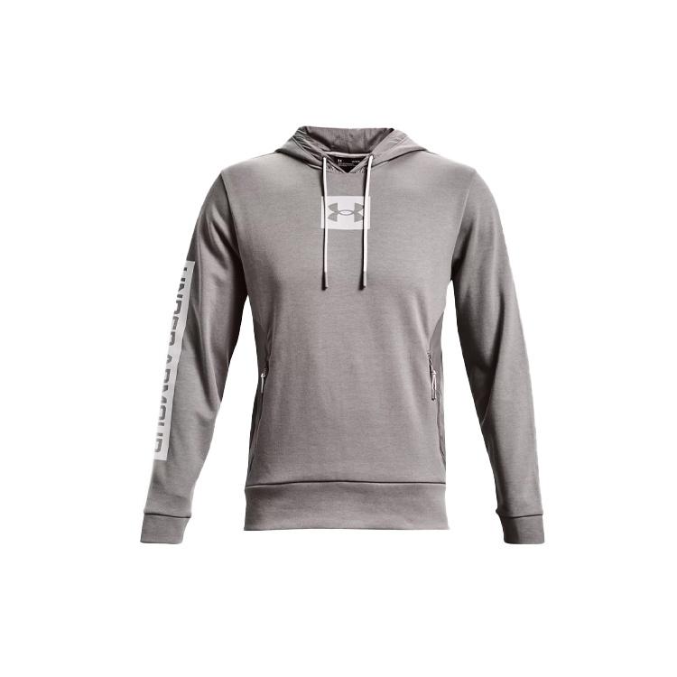 Under Armour Summit Knit Hoodie Grey Men s 1366221-066 M